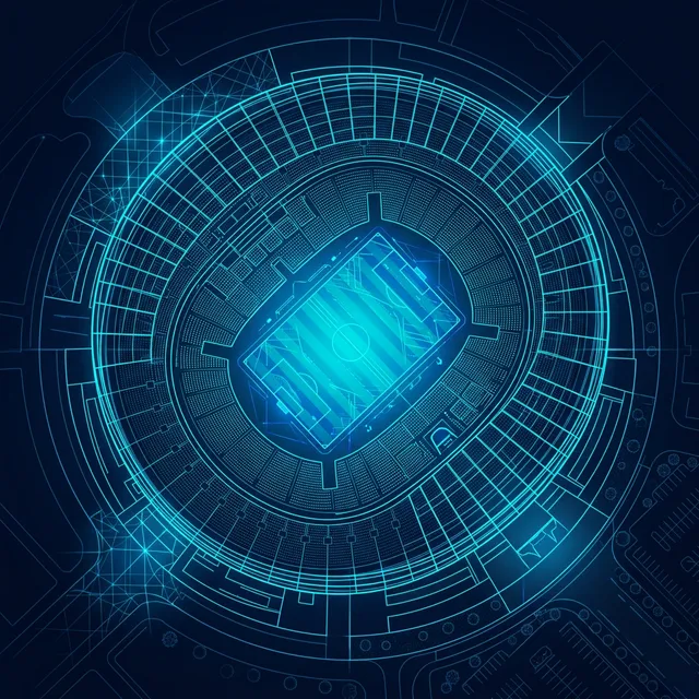 Estádio mapeado digitalmente